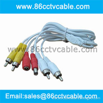 Budget CCTV Camera Audio Video Power Cable